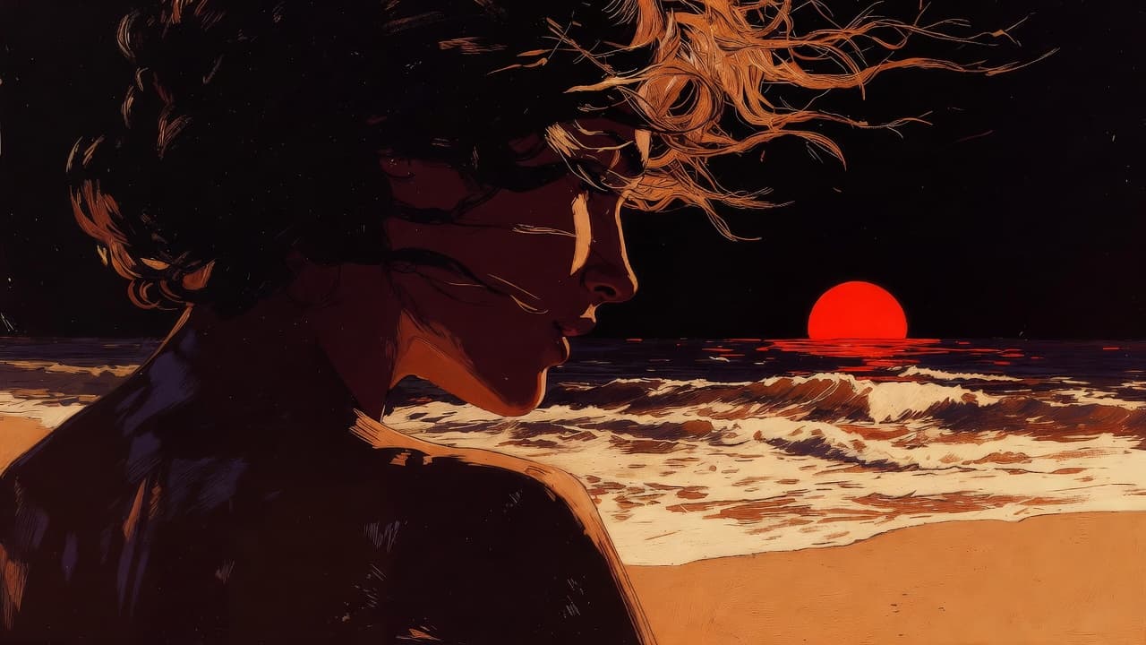 Вечерняя прогулка по пляжу